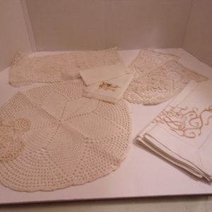 Antique vintage doilies/misc.